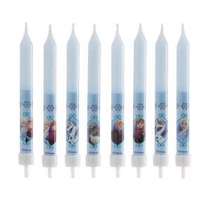 Frozen Eiskönigin Kerzen Geburtstag