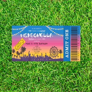 Invitations de festival personnalisées image 2