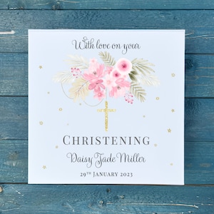 Personalised Christening, Baptism and Holy Communion Gift Box