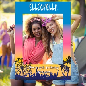 Personalised Festival Selfie Frame