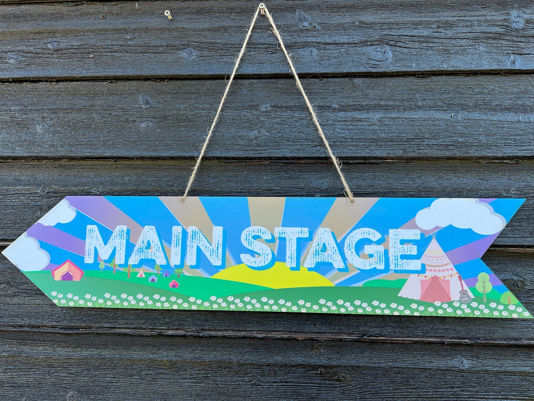 Festival Camp Style Festival Sign, Party Signs - Etsy