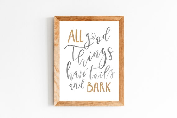 Funny Dog Quote Print A5/ A4
