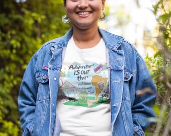 Disney Park Shirt: UP Movie Adventure Is Out There - Unisex Jersey Short Sleeve Tee