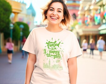 Peter Pan Happy Thoughts - Unisex Jersey Short Sleeve Tee