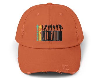 Parks and Rec -Unisex Distressed Cap