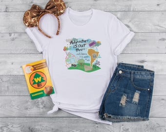 Disney Park Shirt: UP Movie Adventure Is Out There - Youth Short Sleeve Tee