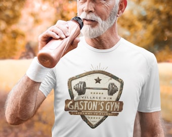 Disney Park Shirt: Beauty and the Beast Gastons Gym - Unisex Softstyle T-Shirt