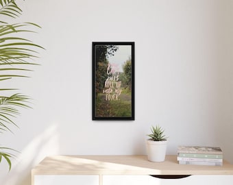 Righteous Gemstones Judy Gemstone Foyer - Matte Canvas, Framed (Multi-color)