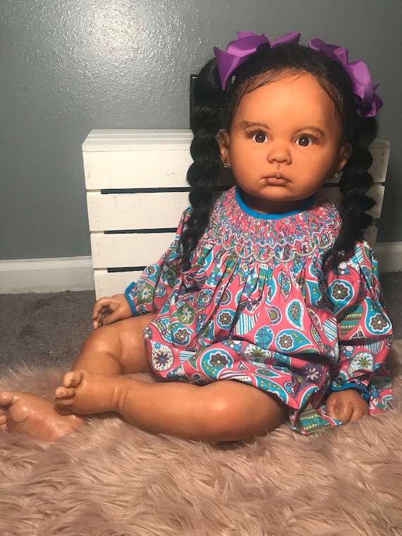 black reborn toddler dolls