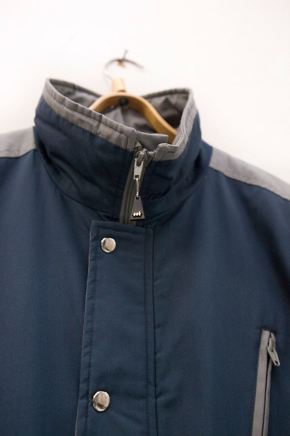 Vintage XL Parka Pale Blue Winter Jacket Oversize… - image 2