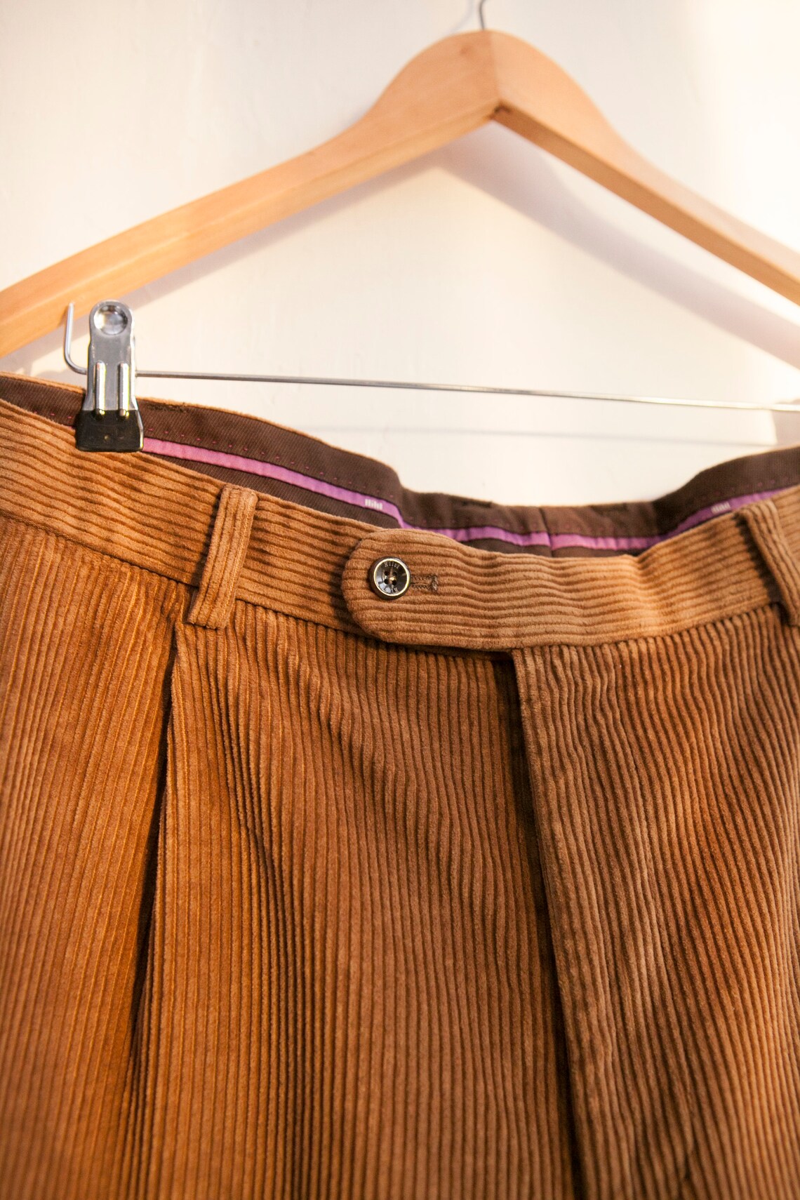 mens pleated corduroy pants with cuffs