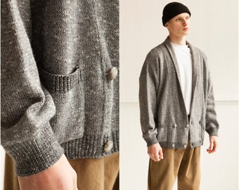 Mens Baggy Cardigan - Etsy
