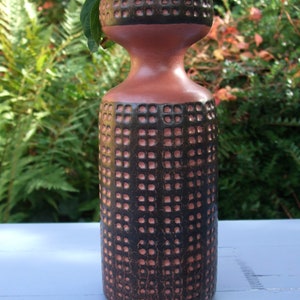 vintage relief vase veb haldensleben image 3