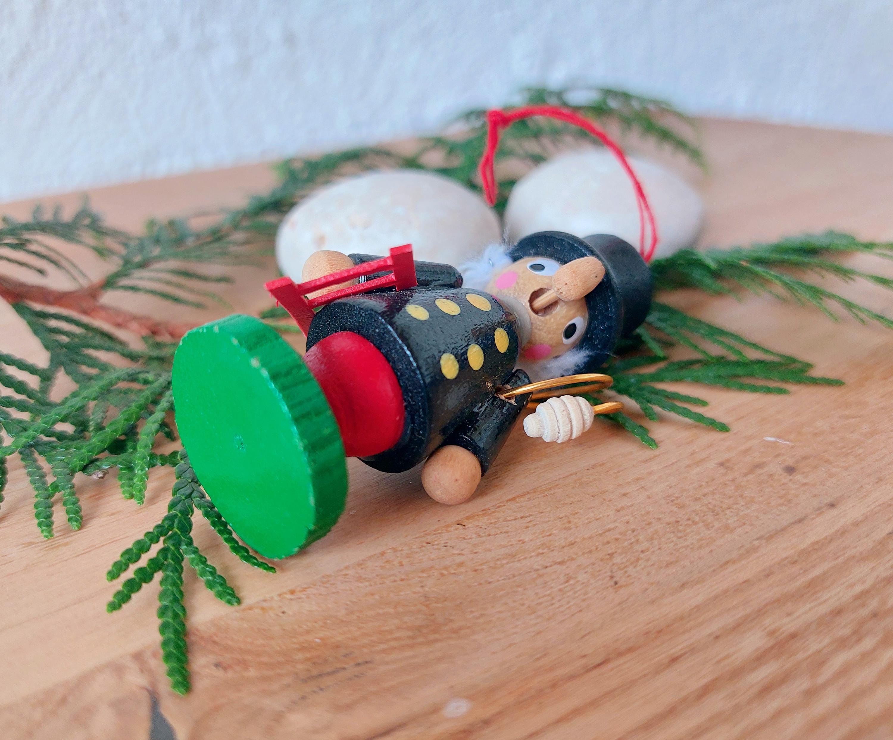 Vintage Wooden Figure Chimney Sweep - Etsy