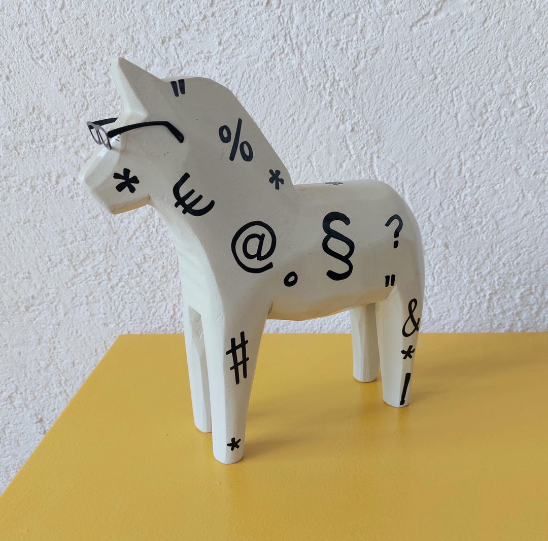 Vintage Xl Dala Horse Ikea - Etsy