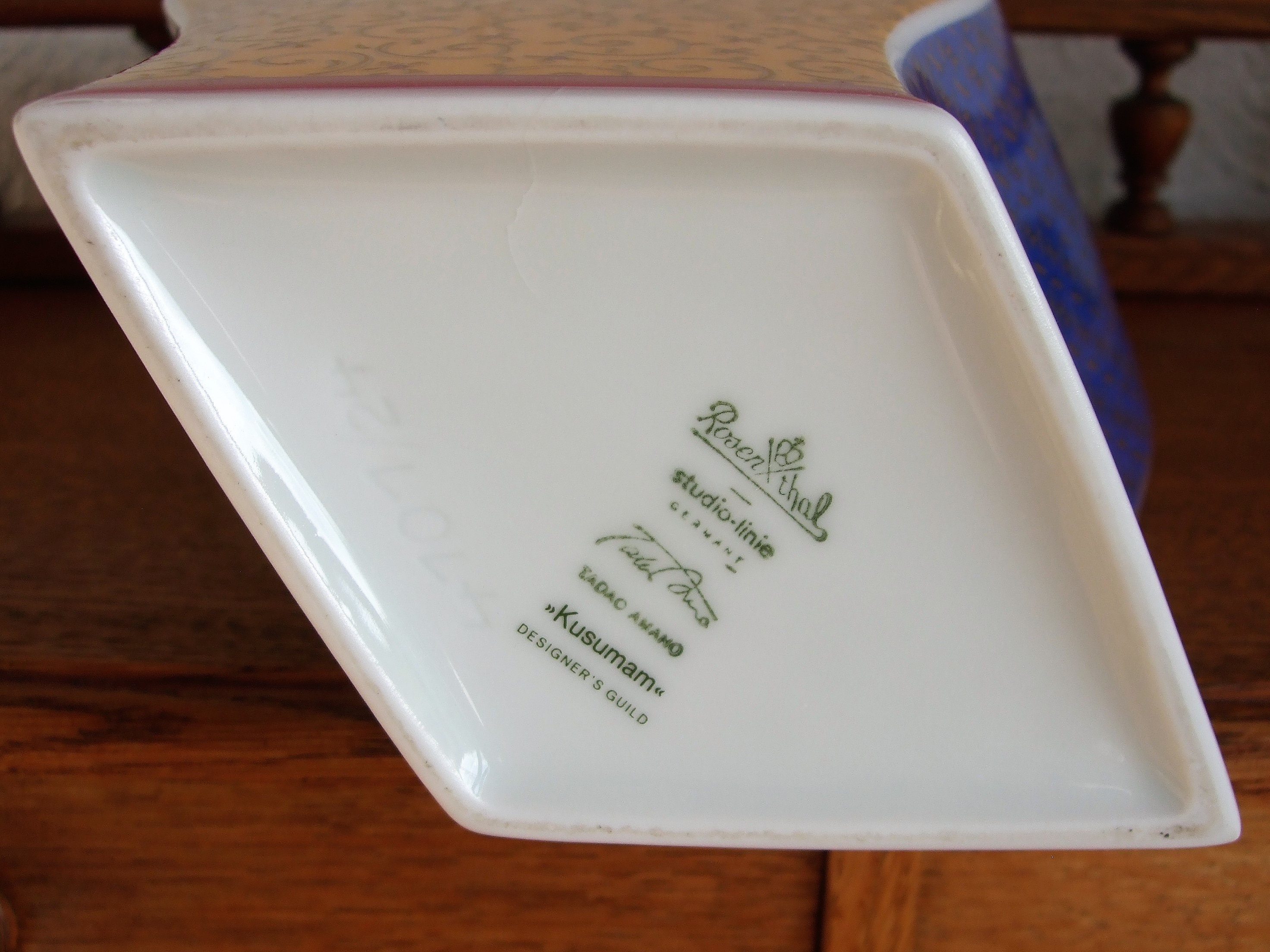 Vintage Vase Kusumam Tadao Amano Rosenthal Studio Line Etsy UK