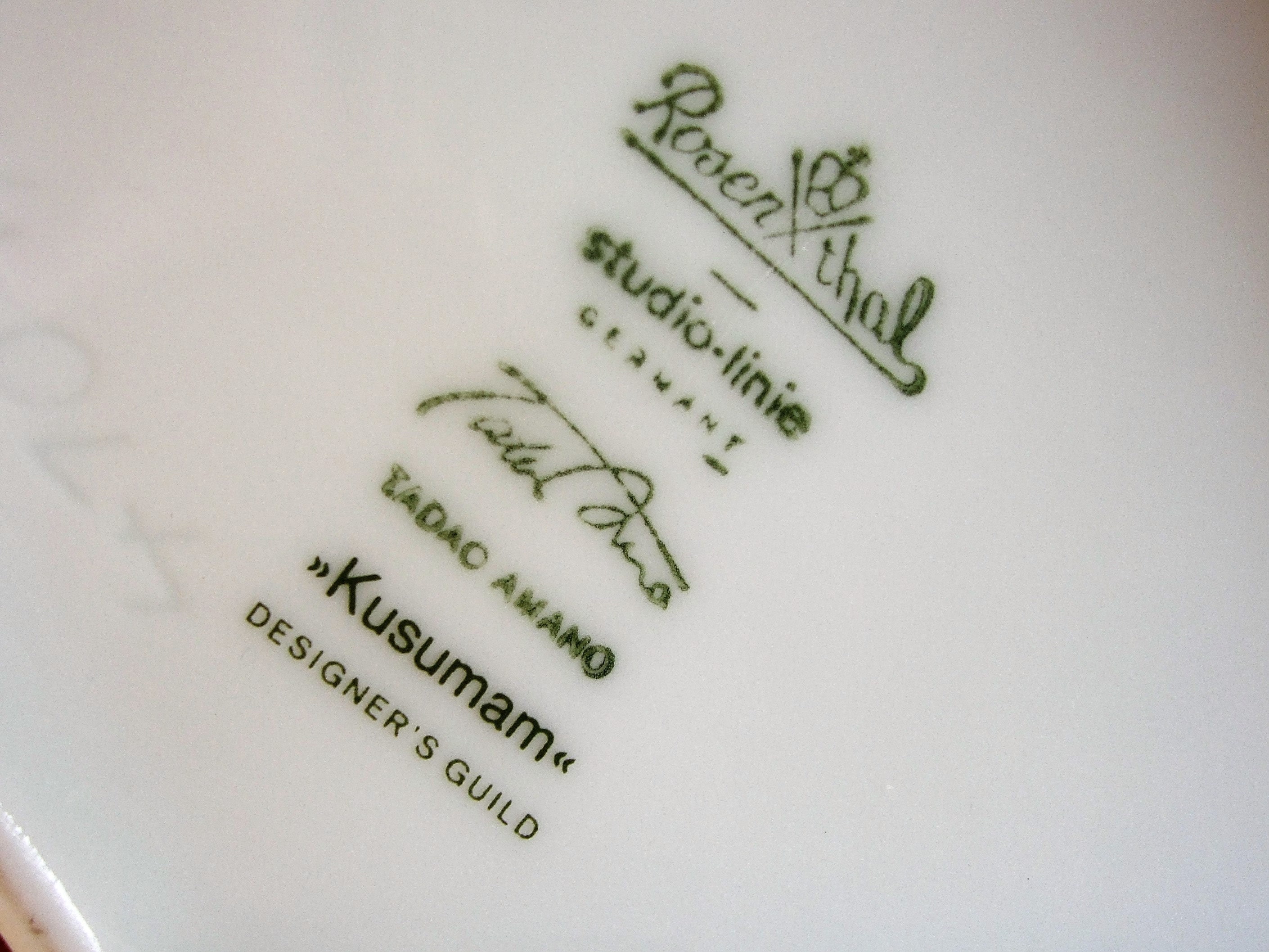 Vintage Vase Kusumam Tadao Amano Rosenthal Studio Line Etsy UK