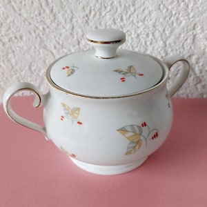 vintage large sugar bowl bonbonniere Eschenbach