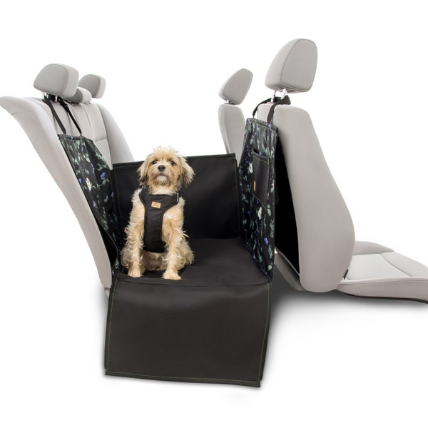 Car seat cover for medium dog - Dog seat cover on half seat - Basket seat cover - Waterproof car seat cover for dog