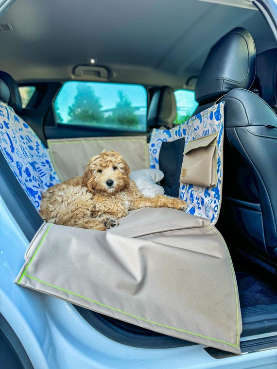 Dog Car Seat Cover For Back Seat Cover For Kids ISOFIX Car Seat Protector For Dogs Nonslip Water