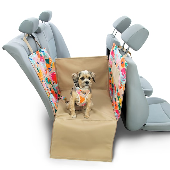 Funda de asiento de coche para perro mediano Funda de asiento de perro en  medio asiento Funda de asiento de cesta Funda de asiento de coche  impermeable para perro -  México