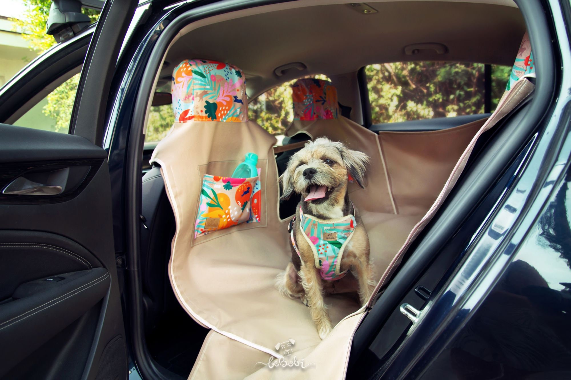 Juste de siège de voiture imperméable pour animaux de compagnie, hamac pour  chien, panier de transport