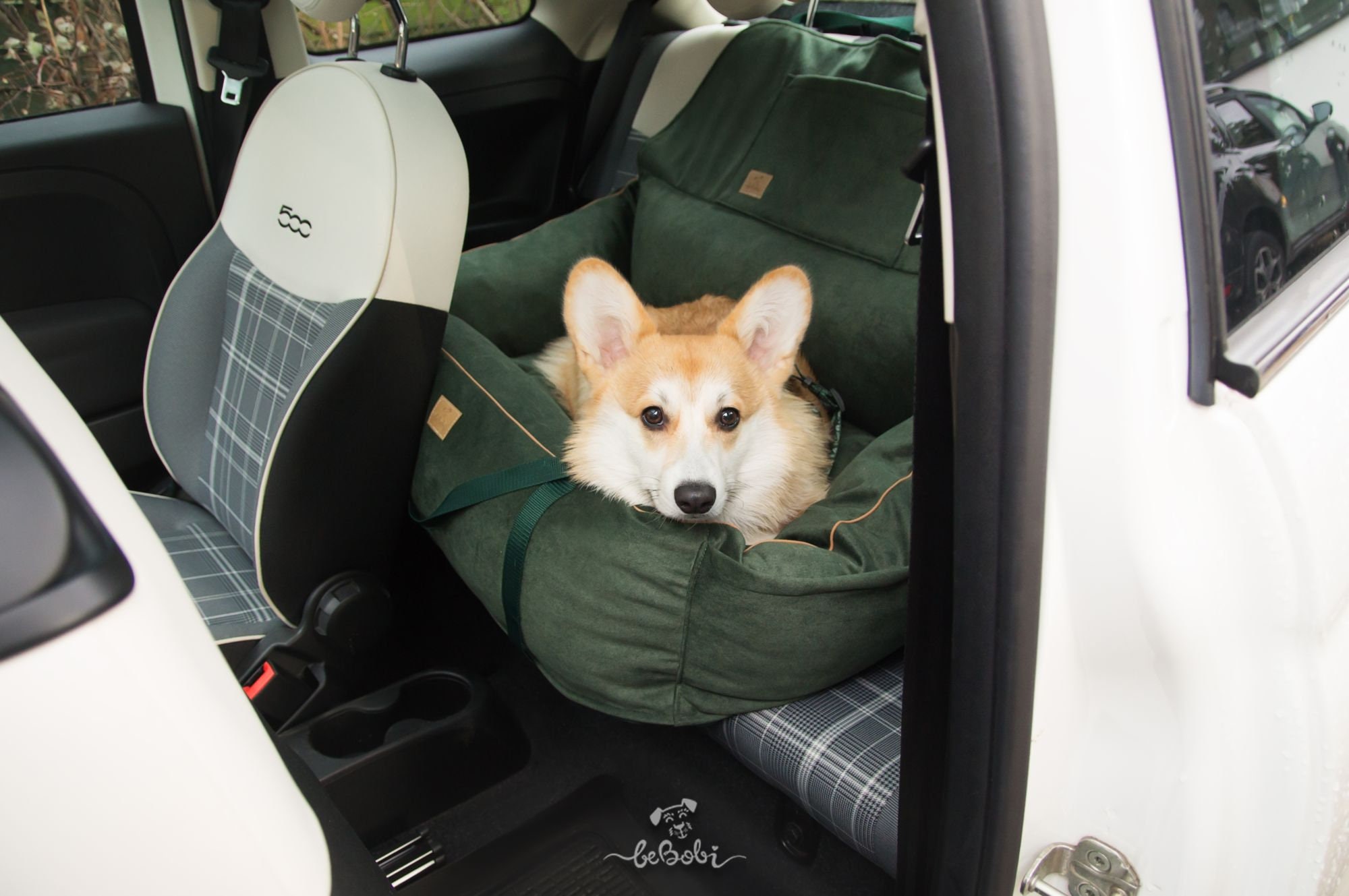 Autositz für große Hunde Kissen Für Hundeauto Premium Hundeauto  Sitzerhöhung Hundesitz Reisebett Für Hunde - .de