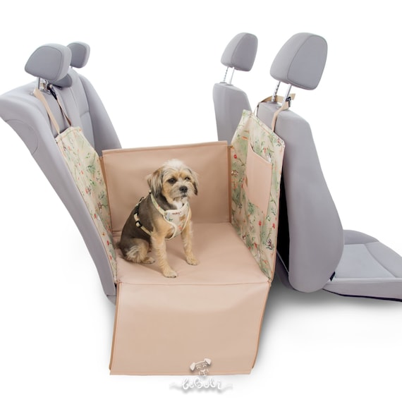 Auto Sitzbezug für mittleren Hund Hundesitzbezug auf halber Sitzfläche Korb  Sitzbezug Wasserdichte Autositzhülle für Hund - .de