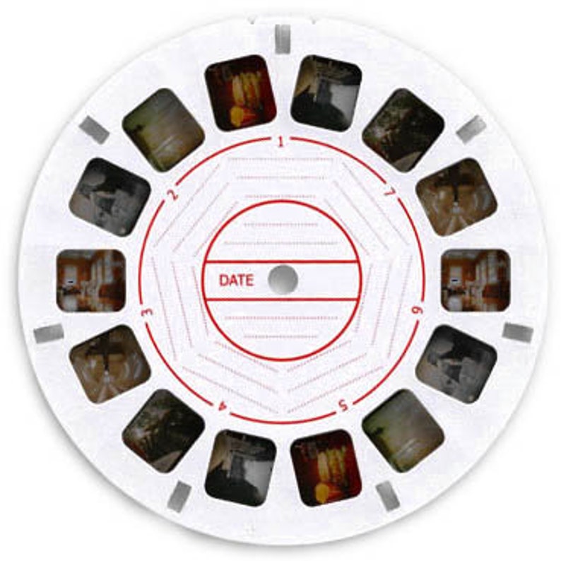 Personalized Viewmaster style reel Custom Christmas gift Proposal Wedding Valentine's day Mother's Celebration Anniversary Birthday image 5