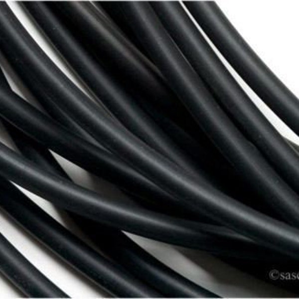 Rubber band rubber cord rubber 6 mm 5 m rubberband black black