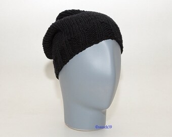 Chapeau Knit Beanie Cap long bonnet laine chapeau 1 en reste
