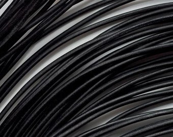 Leather ribbon leather straps leather 2 mm 5 m