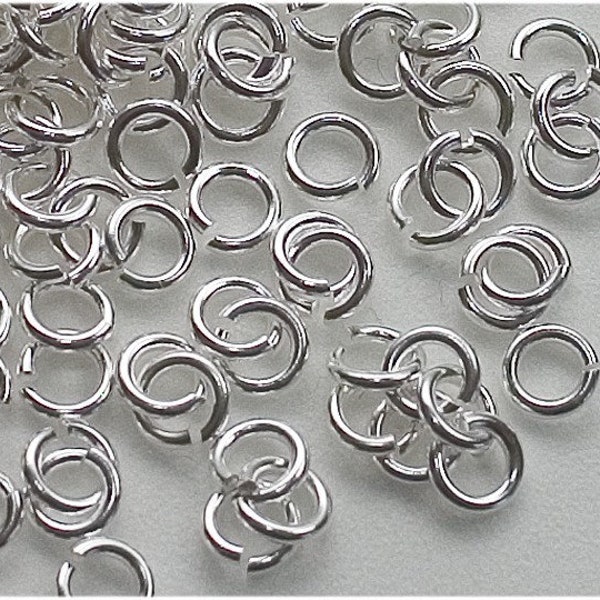 Biegeringen Binderinge Silber Biegering Ring 5 mm