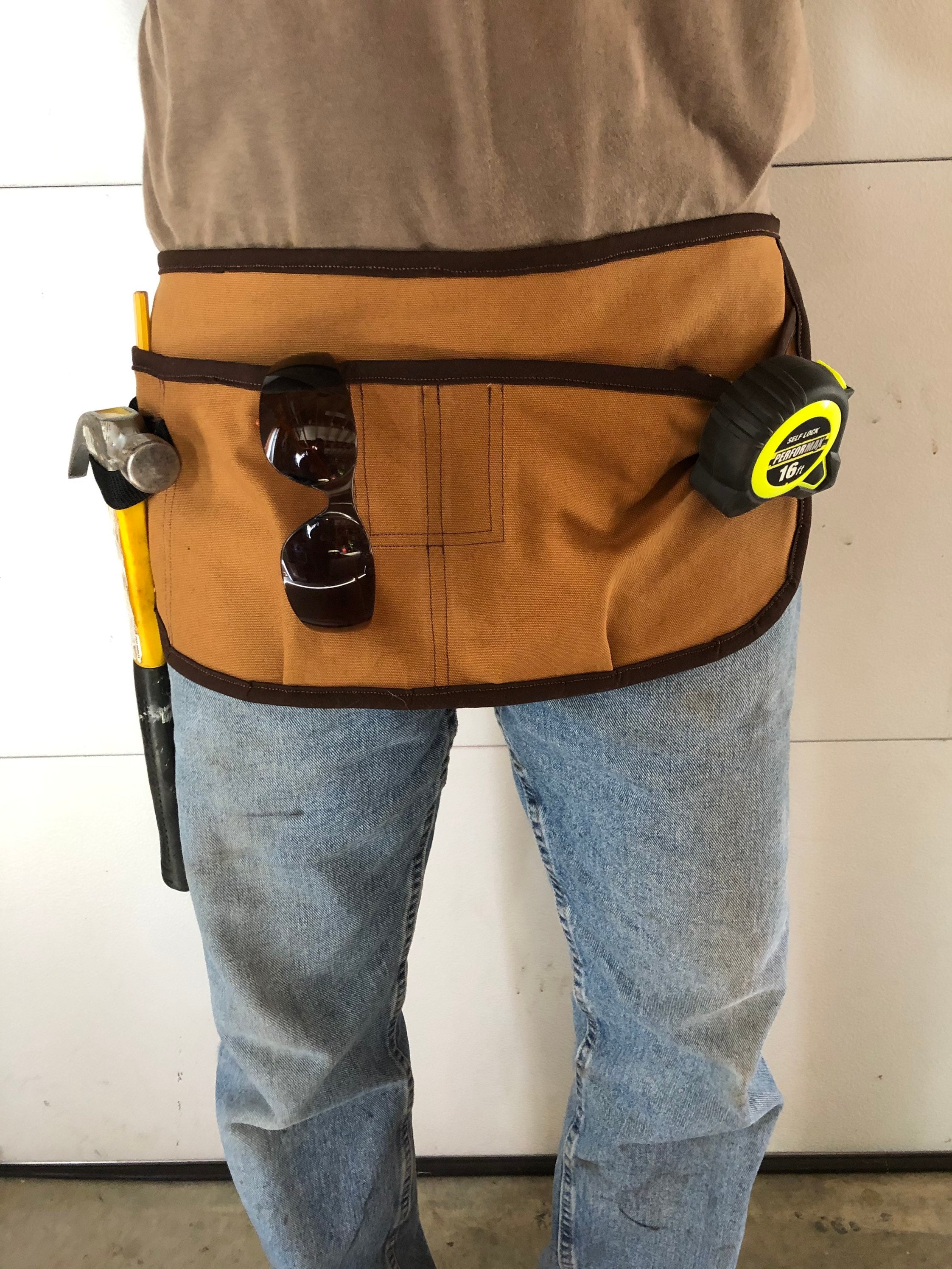 Work Apron Nail Apron Tool Apron Carpenter Apron Utility Etsy