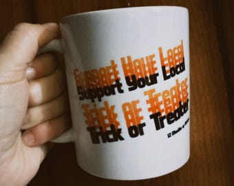 Support Your Local Trick or Treater Retro-Style Halloween Mug