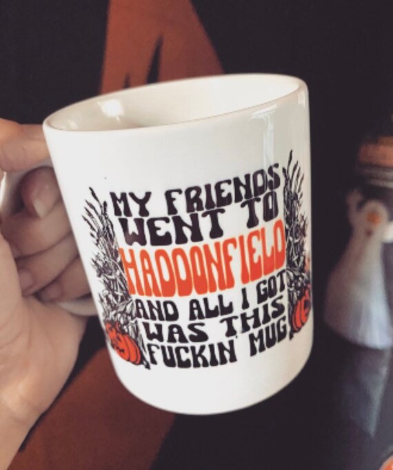 Haddonfield Souvenir Mug, Vintage Halloween Mug, Goth Mug, Horror Mug, Halloween Lover, Michael Myers
