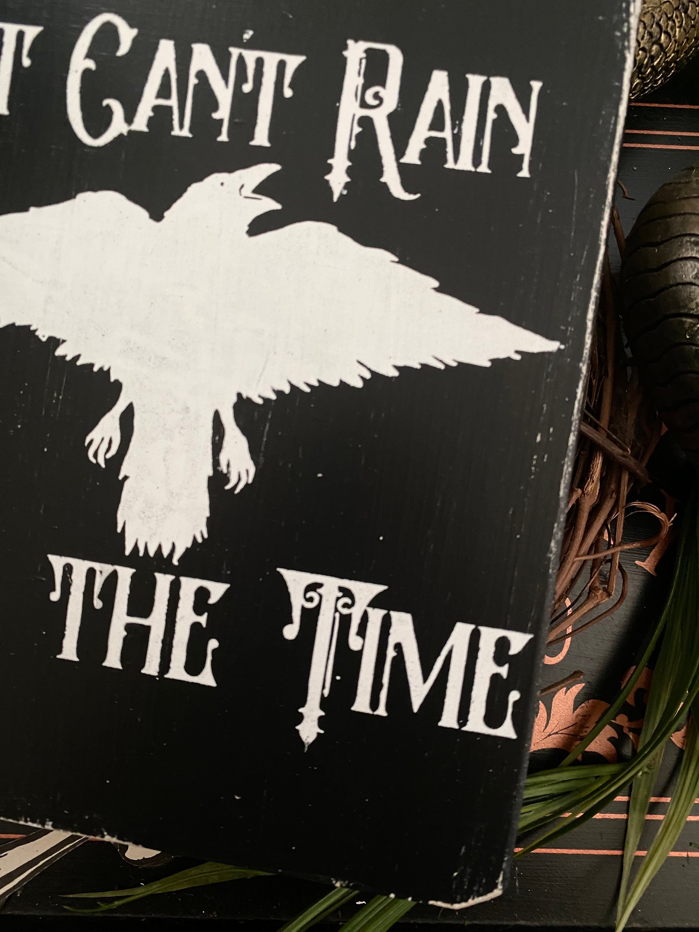 The Crow Sign, It Cant Rain All the Time, Halloween, Horror, Gothic ...