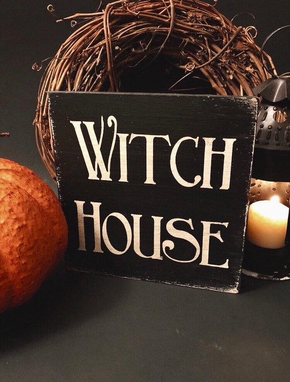 Witch Decor Hocus Pocus Halloween Decor Occult Witchcraft Etsy