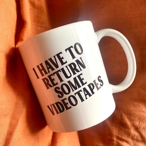 USA Psycho Retro Style Mug, Horror Mug, Goth Mug, Horror Lover, Horror Gift, VHS Collector