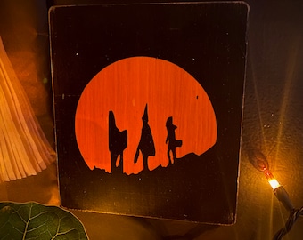 Halloween Decor, Halloween III Sign, Horror Decor, Halloween Sign, Season of the Witch, Michael Myers, Horror Movies, Trick or Treat, Goth