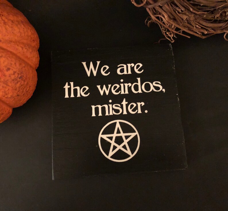The Craft Wooden Sign Witch Witchcraft Occult Weirdos Etsy