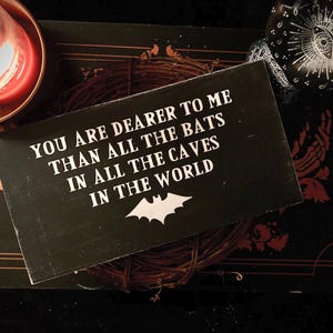 Love Sign, Morticia and Gomez, Addams Family, Goth, Valentine, Couple Goals, Horror, Spooky, Witch, Witchcraft, Wedding, Anniversary, Gift