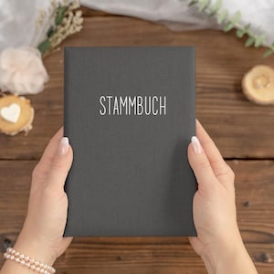 Stammbuch Serie Klassik - Familienstammbuch - verschiedene Größen, Heiratsurkunde, Geburtsurkunde.