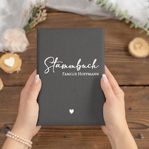 Stammbuch der Familie - Nr. 303 - Familienstammbuch personalisiert und individuell - verschiedene Größen, Heiratsurkunde, Geburtsurkunde.
