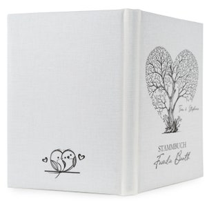Stammbuch der Familie 'Lea' · Familienstammbuch · Heiratsurkunde · bedruckter Leineneinband · personalisiert