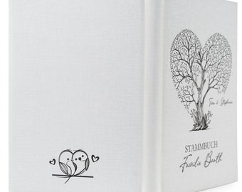 Stammbuch der Familie 'Lea' · Familienstammbuch · Heiratsurkunde · bedruckter Leineneinband · personalisiert