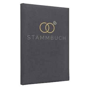 Stammbuch Serie Liebesbund - Familienstammbuch - verschiedene Größen, Heiratsurkunde, Geburtsurkunde.
