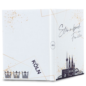 Stammbuch der Familie 'Köln' · Familienstammbuch Ihrer Stadt Köln· Heiratsurkunde · bedruckter Leineneinband · personalisiert