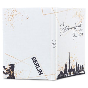 Stammbuch der Familie 'Berlin' · Familienstammbuch Ihrer Stadt Berlin · Heiratsurkunde · bedruckter Leineneinband · personalisiert