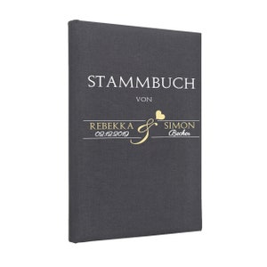 Stammbuch der Familie - Nr. 15 - Familienstammbuch - verschiedene Größen, Heiratsurkunde, Geburtsurkunde.